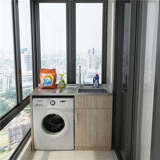 Laundry Cabinet Floor cabinet type (single appliance)